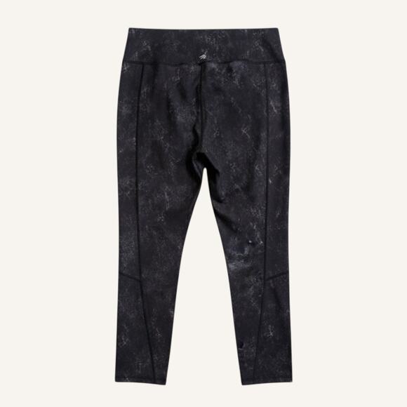 Ideology Plus Size 2XL Black & White Snake Print Capri Leggings Ab Compression - Picture 6 of 15